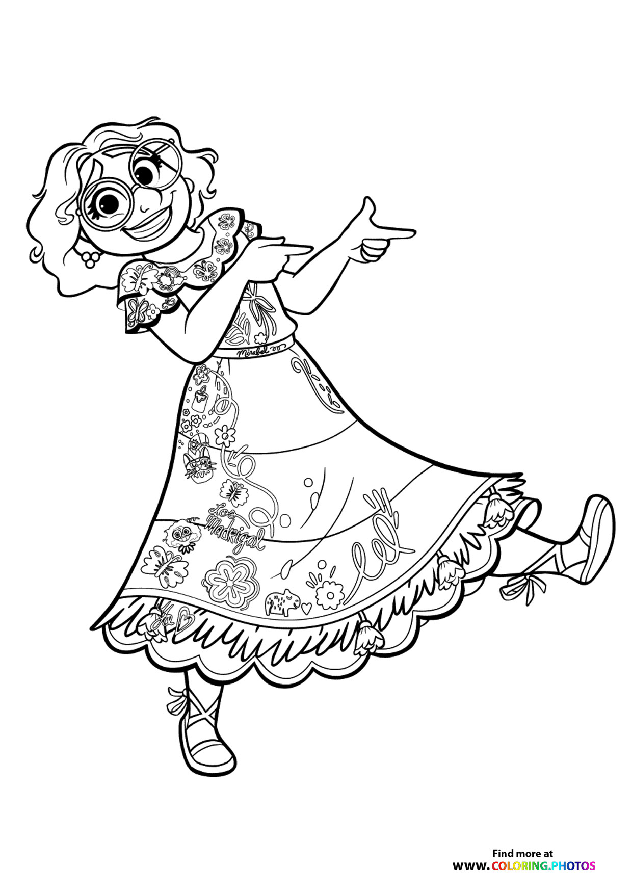 Luisa - Coloring Pages for kids