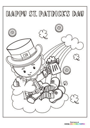 Happy leprechaun