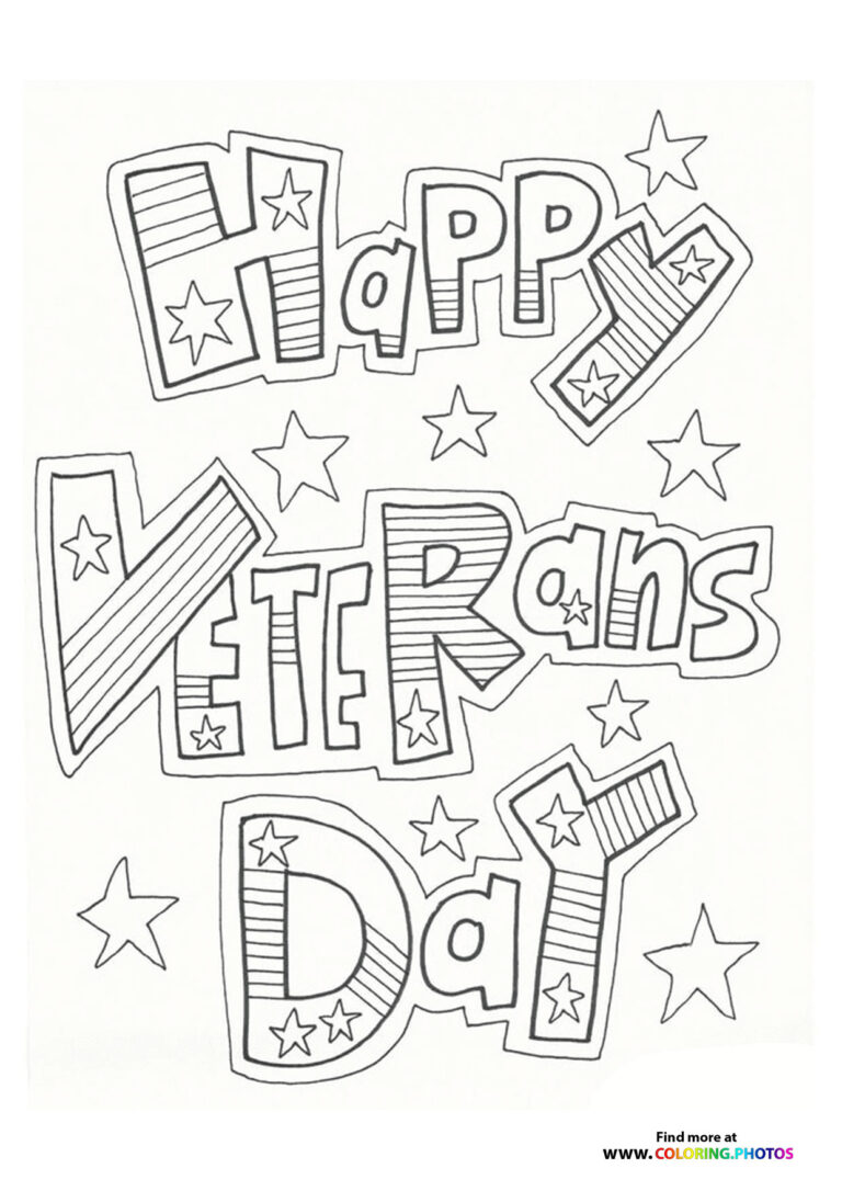 Happy Presidents day - Coloring Pages for kids