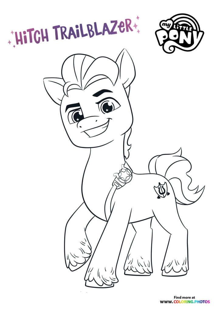 My Little Pony characters - A New Generation - Coloring Pages for kids