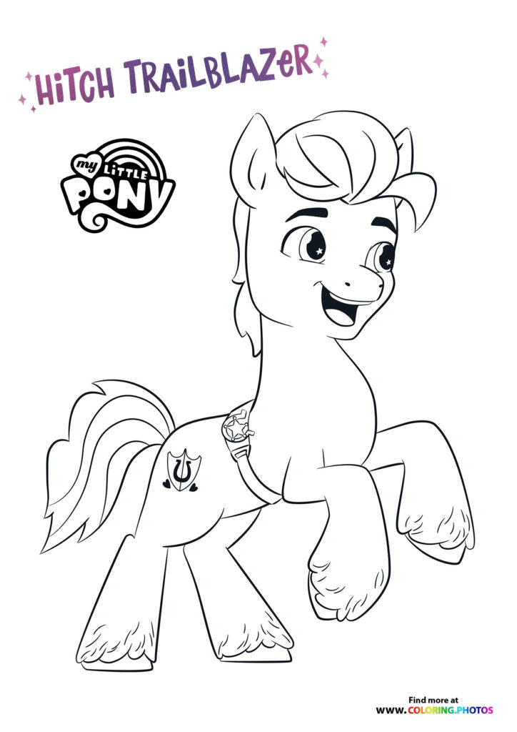 My Little Pony - A New Generation coloring pages for kids | Print for free