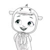 Hopie - Cry Babies coloring page