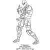 Hybrid - Fortnite coloring page