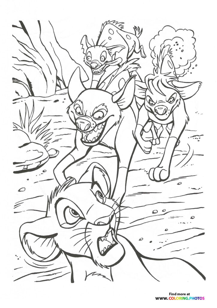 The Lion King - Coloring Pages for kids | Free and easy print or download