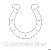 Indianapolis Colts NFL logo coloring page