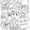 Inside Out 2 Poster coloring page