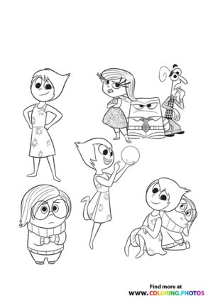 Inside Out all Characters