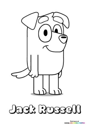 Jack Russell from Bluey