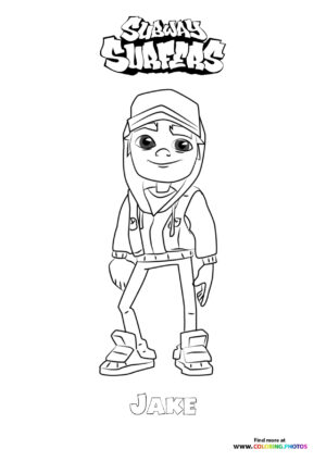 Jake from Subway Surfers