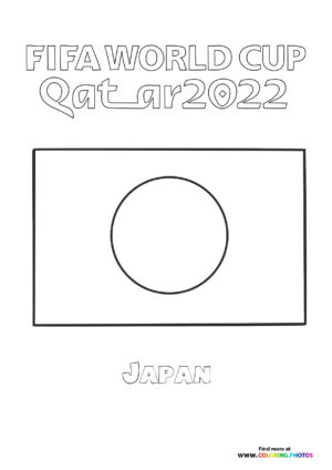 Japan World Cup flag