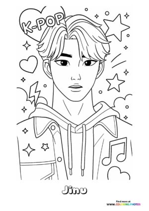 Jinu from K Pop Demon Hunters