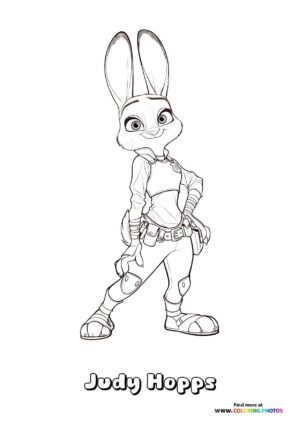 Judy Hopps from Zootopia 2