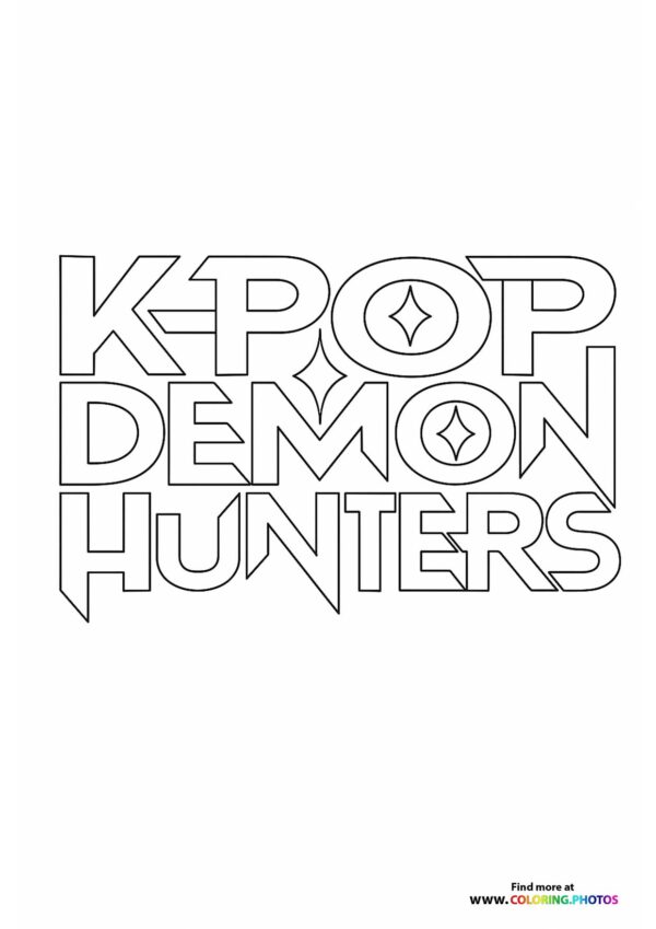 K Pop Demon Hunters logo