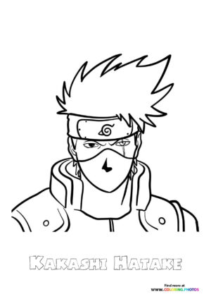 Kakashi portrait from Naruto