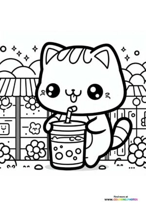 Kawaii cute cat