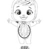 Kiwi - Cry Babies - Tutti Frutti coloring page