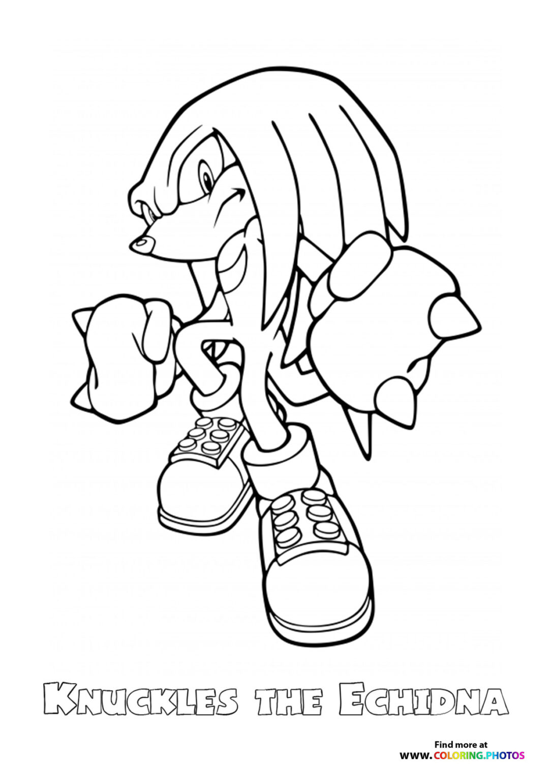 Sonic the Hedgehog 2 Coloring Pages for kids Free and easy printables