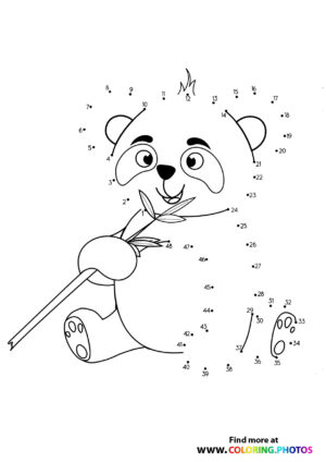 Koala dot the dots worksheet