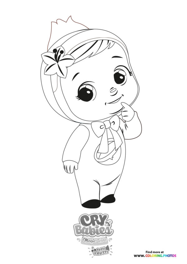 Cry Babies - Tutti Frutti - Coloring Pages for kids | Free and easy ...