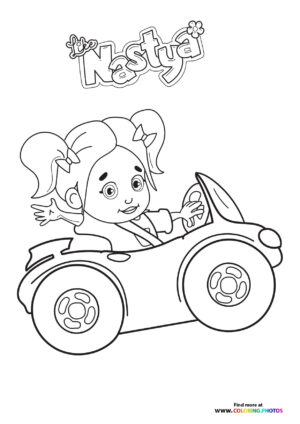 LIke Nastya in a car