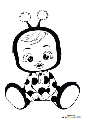 Lady - Cry Babies coloring page