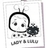 Lady and Lulu - Cry Babies coloring page