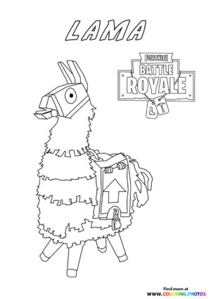 fortnite coloring pages for kids free and easy print or download