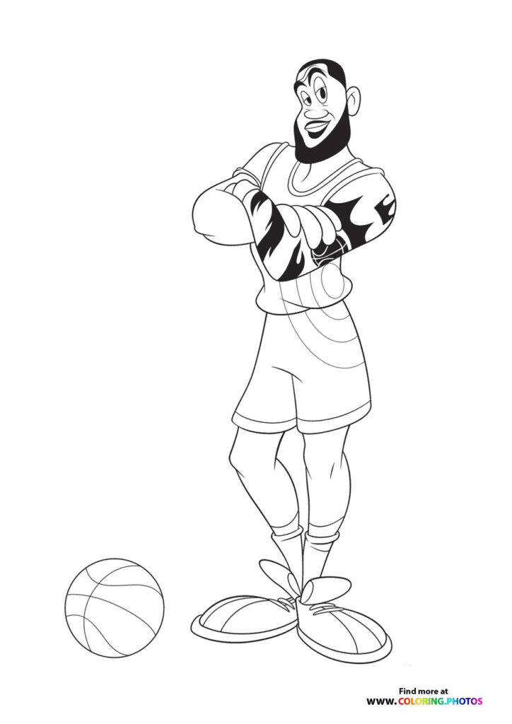 NBA Player Holding Basketball