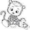 Lea - Cry Babies coloring page