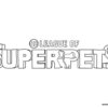 DC League of Super Pets Logo coloring page