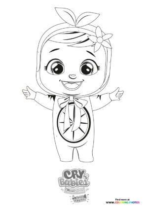 Lem - Cry Babies - Tutti Frutti coloring page