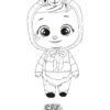 Lena - Cry Babies - Gold Edition coloring page