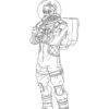 Leviathan - Fortnite coloring page