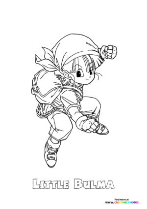 Little Bulma Dragon Ball Z