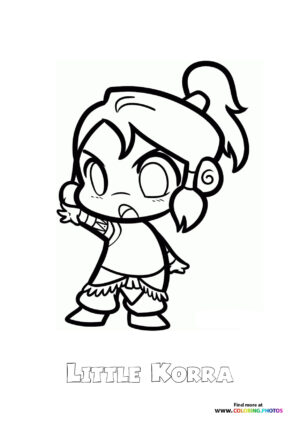 Little Cute Korra Legend Of Korra