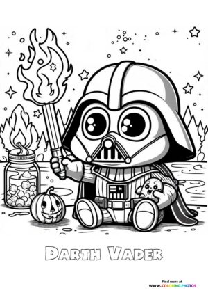 Little Darth Vader from Star Wars