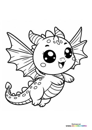 Little Dragon flying