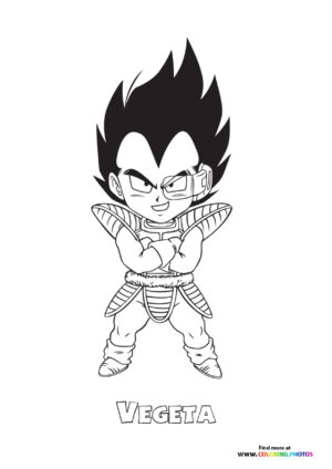 Little Vegeta Dragon Ball Z
