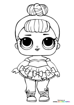 Lol doll Miss baby glitter