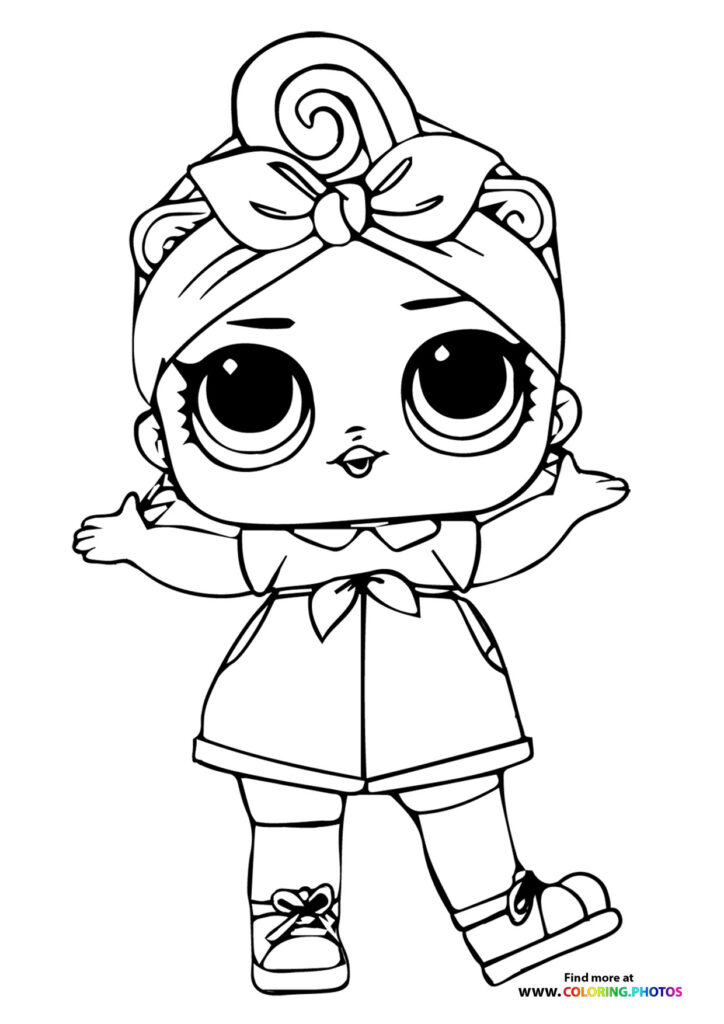 Lol doll can do baby - Coloring Pages for kids