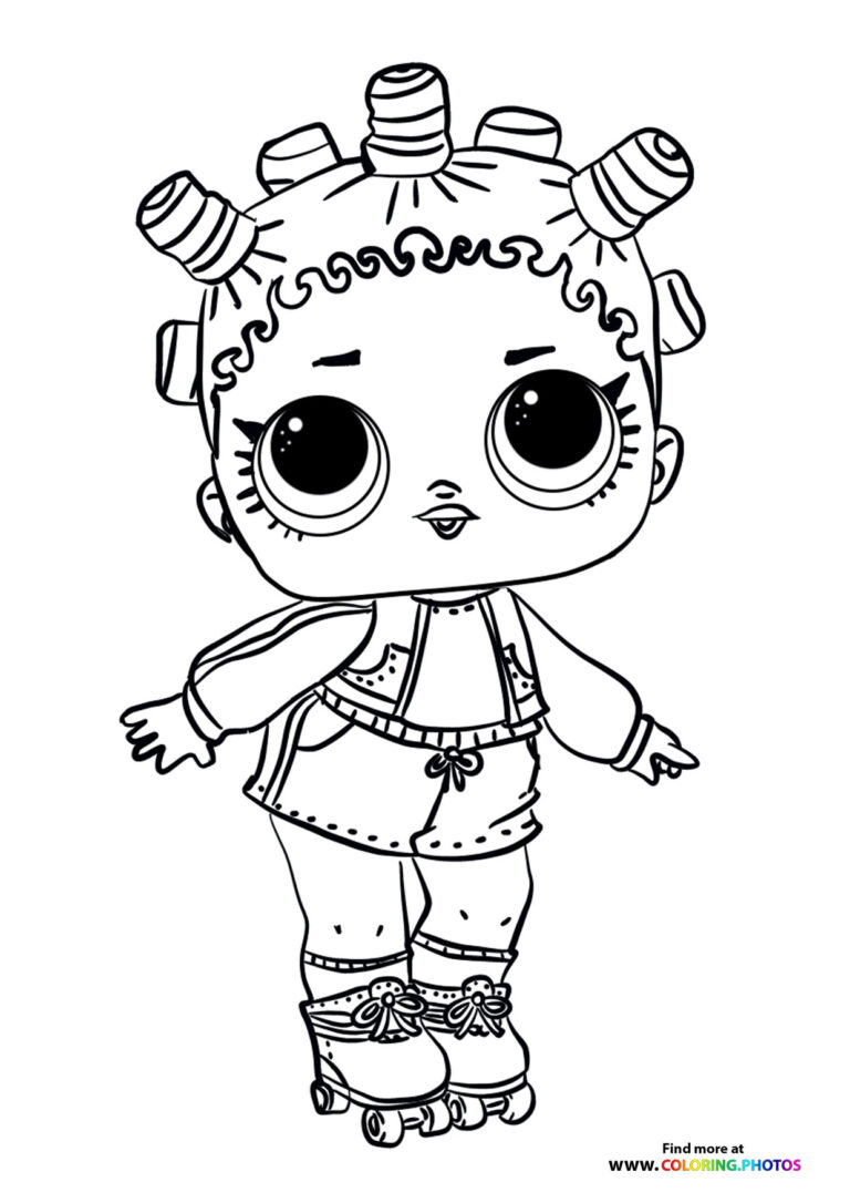 Lol doll baby cat - Coloring Pages for kids