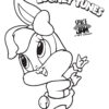 Lola Tiny Toon coloring page