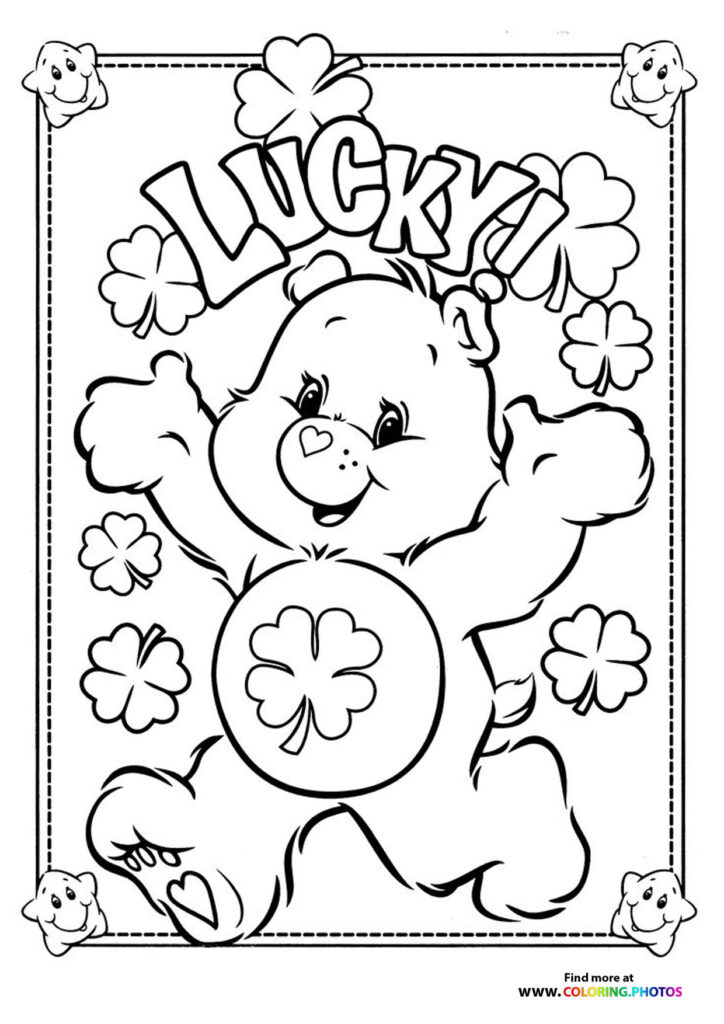 disney st patricks day coloring page