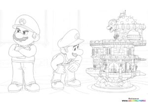 Mario and Luigi Super Mario Galaxy Movie