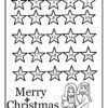 Mary and Joseph advent calendar coloring page
