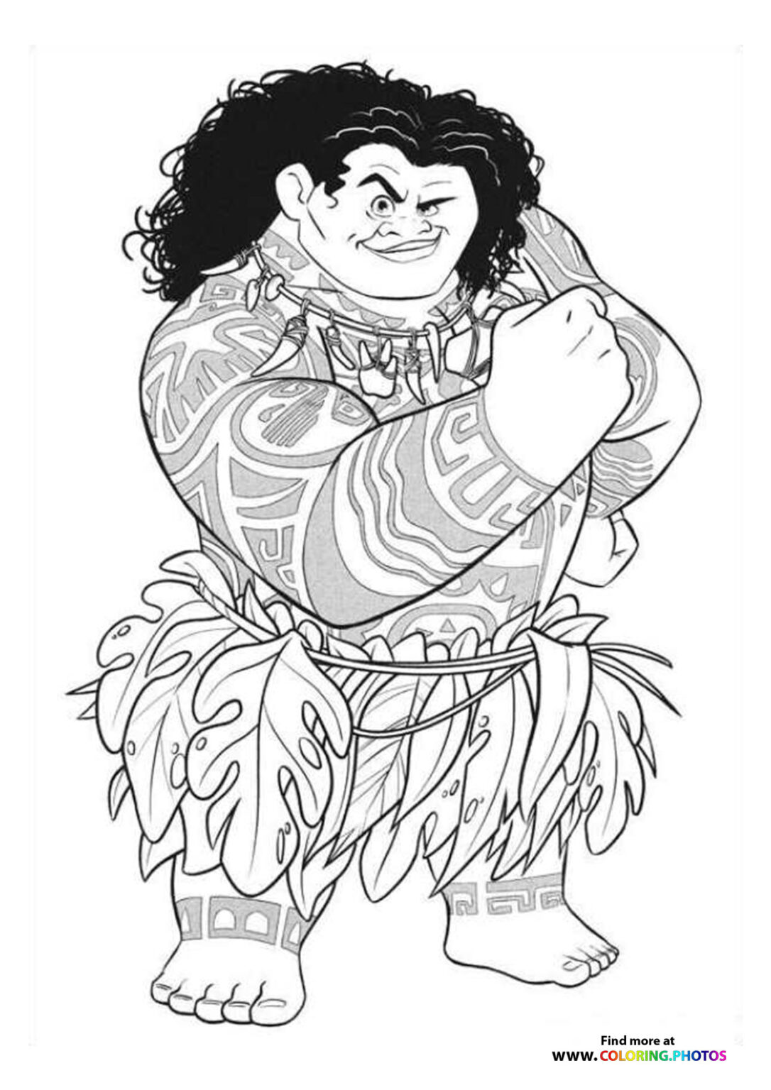 Moana - Coloring Pages for kids | Free and easy print or donwnload
