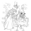 Brave Merida finding love coloring page