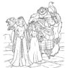 Brave family coloring page