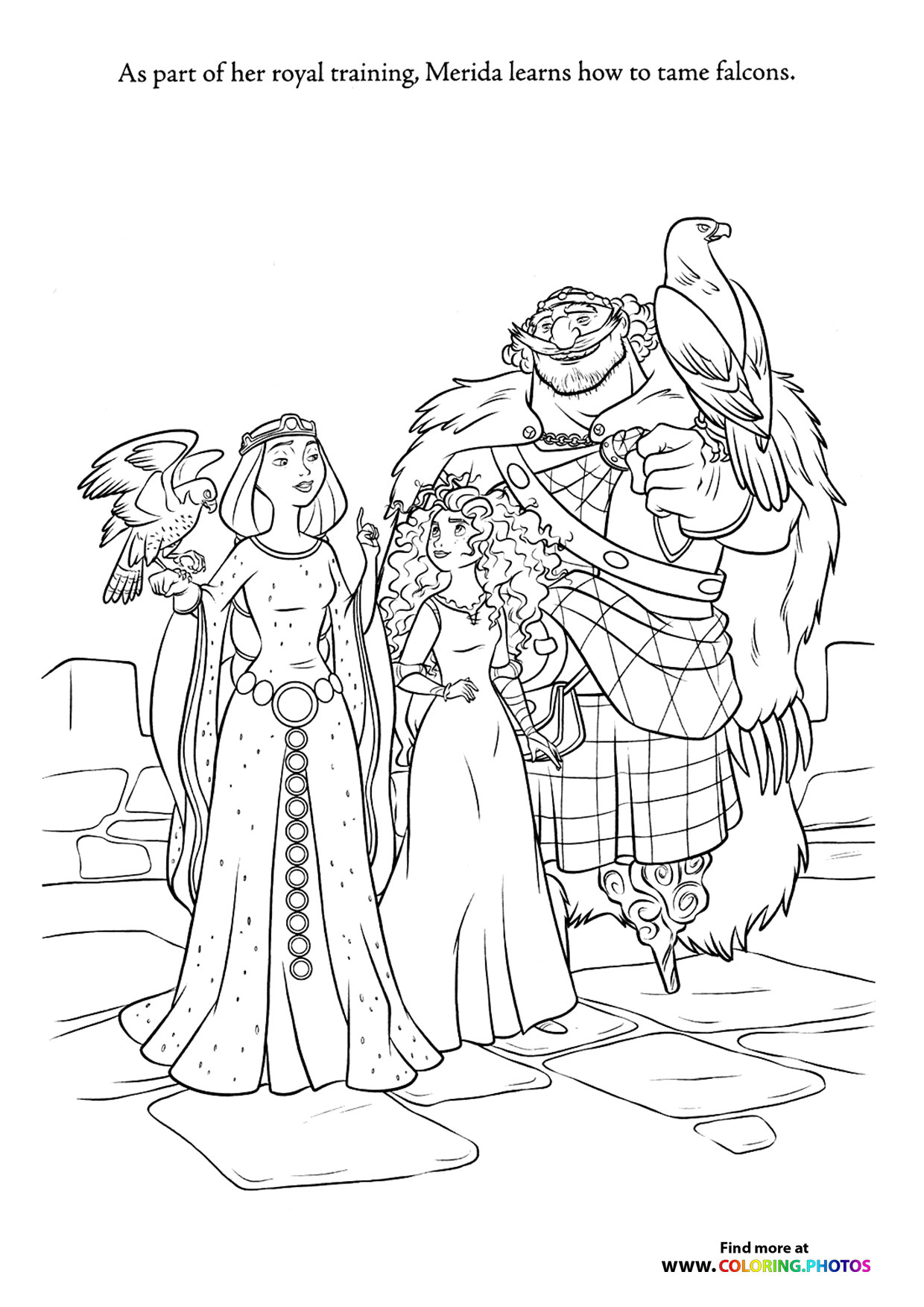 Brave - Coloring Pages for kids | Free and easy print or download