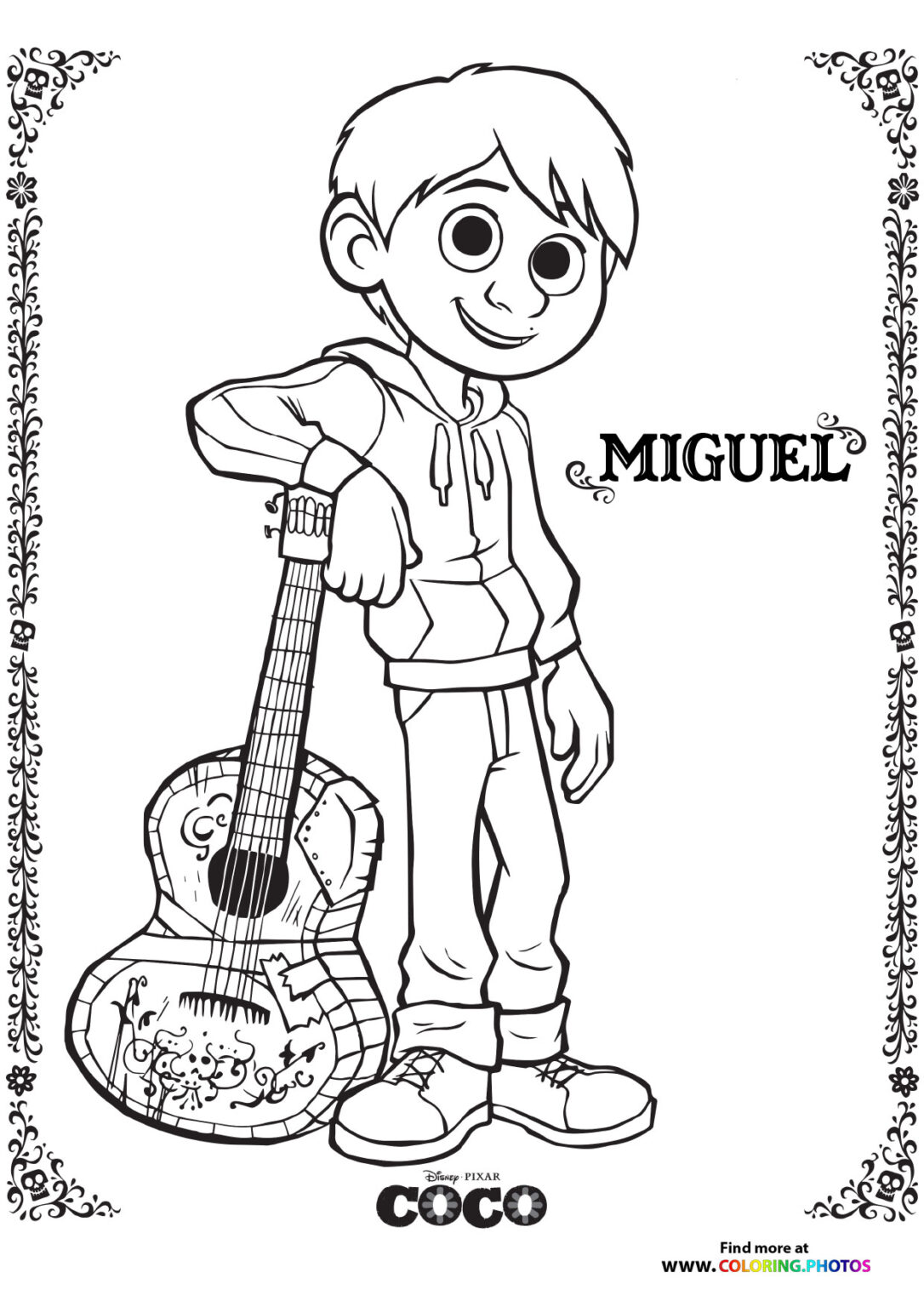 Bluey Coco - Coloring Pages for kids